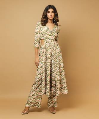 Digital printed kali indo co ord set 1