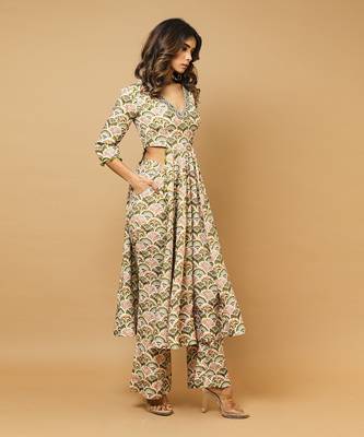 Digital printed kali indo co ord set 2