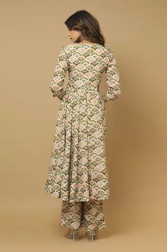 Digital printed kali indo co ord set