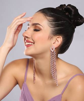Blue sapphire fusion danglers 1