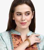 Set of four gold-plated bangles becautiful handcarfted bangle