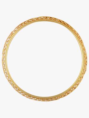 Set of four gold-plated bangles becautiful handcarfted bangle 4