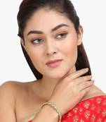 Set of two gold-plated bangles becautiful handcarfted bangle