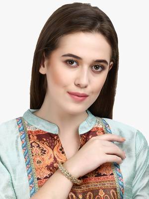 Set of two gold-plated bangles becautiful handcarfted bangle 1