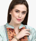 Set of two gold-plated bangles becautiful handcarfted bangle