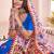 Heavy Embroidery Blue Navratri Lehenga Choli