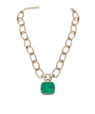 Green kundan necklace 4