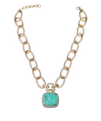 Green kundan necklace 4