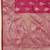 Kimisha women's rani organza kanjeevaram woven saree with unstitched blouse piece