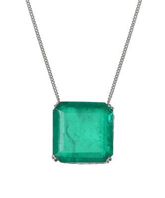 Green kundan necklace 3