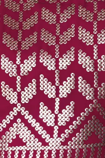Stunning Dark Pink Sequins Georgette Lehenga Choli With Dupatta