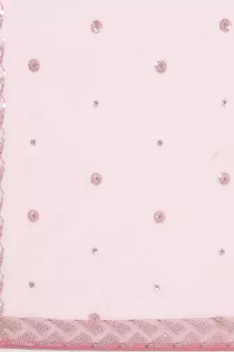 pink sequins net lehenga set choli with dupatta with dupatta