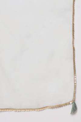 Pista Embroidered Silk Blend  Kurta pant and Palazzo Set 7