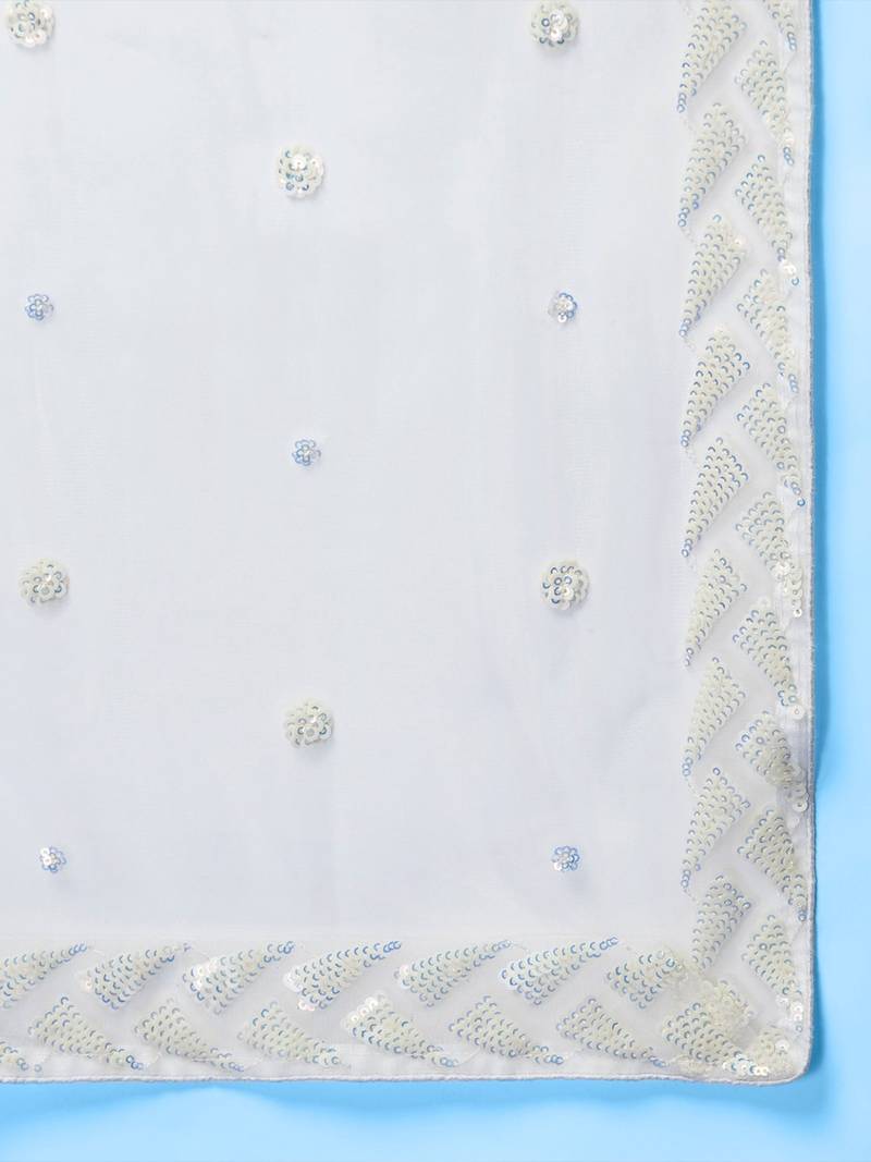 White Holi Lehenga for Women