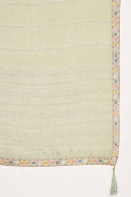 Pista Woven Silk Blend  Kurta pant  with Dupatta Set 6