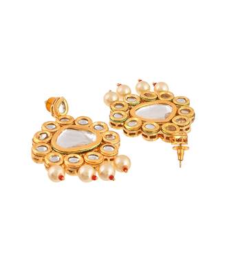 Bridal kundan earrings 4