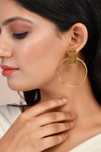 Western hoop earrings