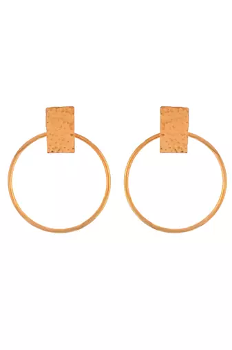 Western hoop earrings