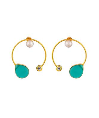 Western circular hoop earrings 3