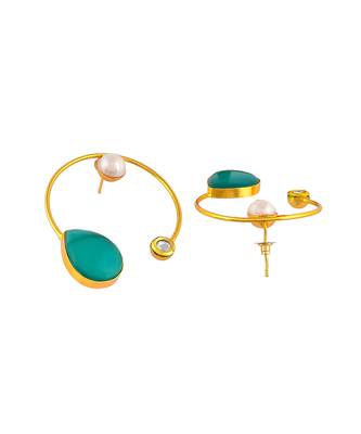 Western circular hoop earrings 4