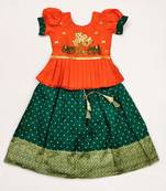 Baby Girls sequence Embroidered Lehenga Choli