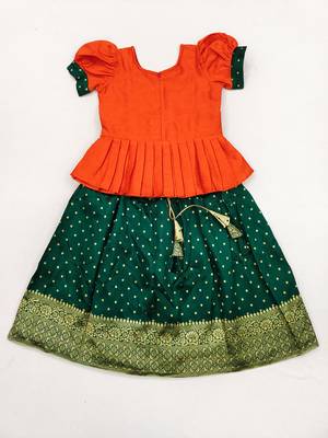 Baby Girls sequence Embroidered Lehenga Choli 3