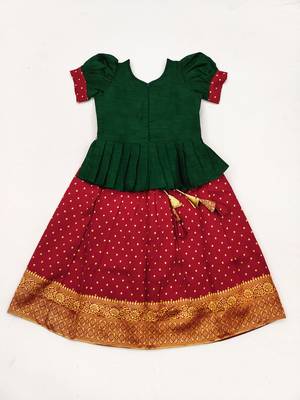 Baby Girls sequence Embroidered Lehenga Choli 3