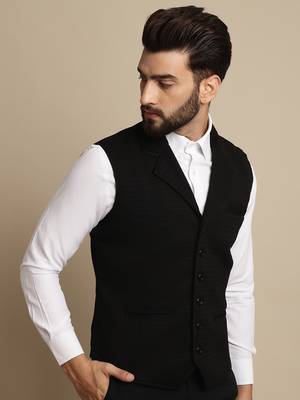 Waistcoat with notched lapel 3