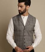 Waistcoat with notched lapel
