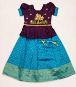Baby Girls sequence Embroidered Lehenga Choli