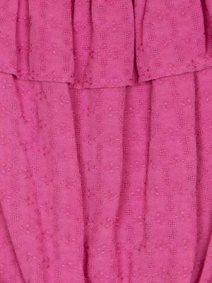 Budding bees whimsical delights girls assorted printed poplin dress -pink 3