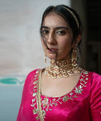Gold & Silver Cancan Lehanga Set 3