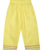 Budding bees yellow pop solid pants