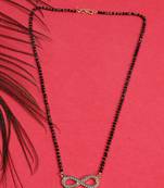 Steorra jewels traditional american diamond mangalsutra for women