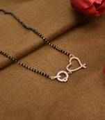 Steorra jewels traditional american diamond mangalsutra for women