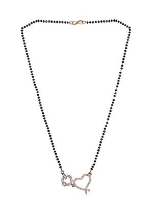 Steorra jewels traditional american diamond mangalsutra for women 2