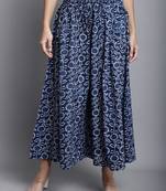 Women Multicolor Printed Flared Palazzos