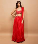 Red Lehenga Set
