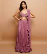 Onion Pink Lehenga Set