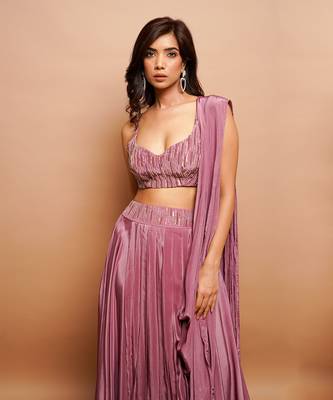 Onion Pink Lehenga Set 3