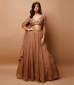 Golden Lehenga Set