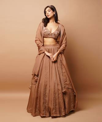 Golden Lehenga Set 2