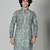 Maahii Fabs Green Georgette Kurta Churidar Set for Men