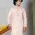 Maahii Fabs Peach Cotton Kurta Churidar Set for Men