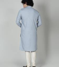 DeepGrey Cotton Kurta Churidar Set for Men