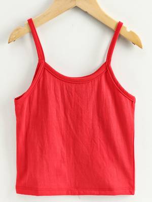 Three Quarter Sleeves Top With Dhoti Pants - Coral & Yellow 4