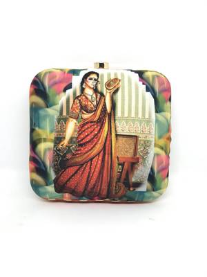 MULTI WEDDING DIGITAL PRINT CLUTCH 1