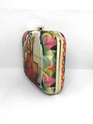 MULTI WEDDING DIGITAL PRINT CLUTCH 2