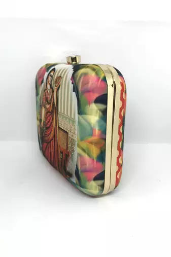 MULTI WEDDING DIGITAL PRINT CLUTCH