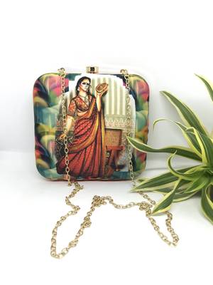 MULTI WEDDING DIGITAL PRINT CLUTCH 5